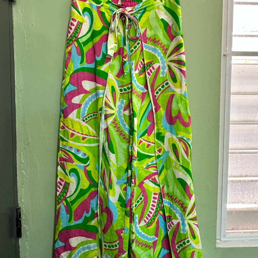 Vibrant Multicolor Wide leg Pants